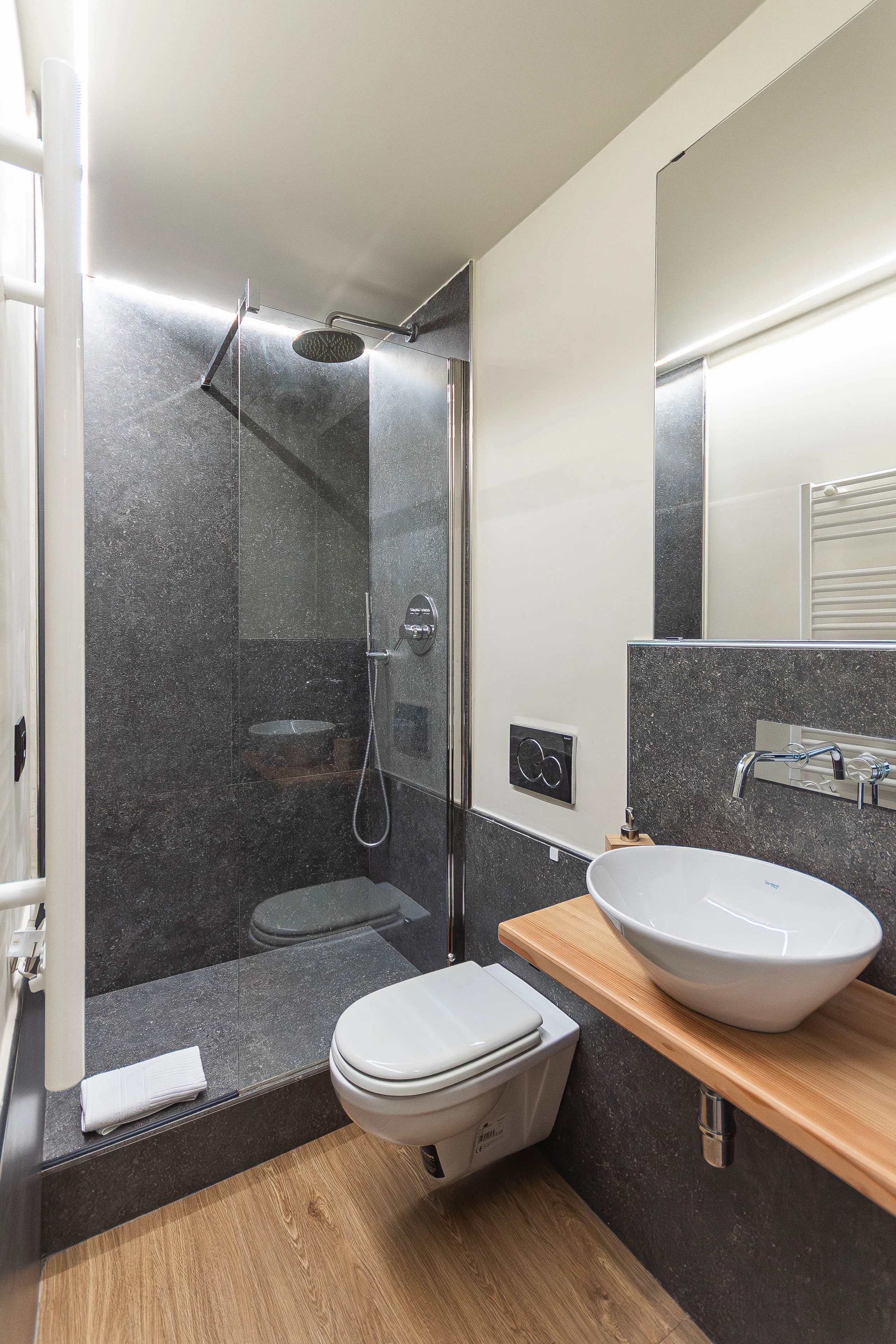 Zweites Bad mit Bidet Apartment B