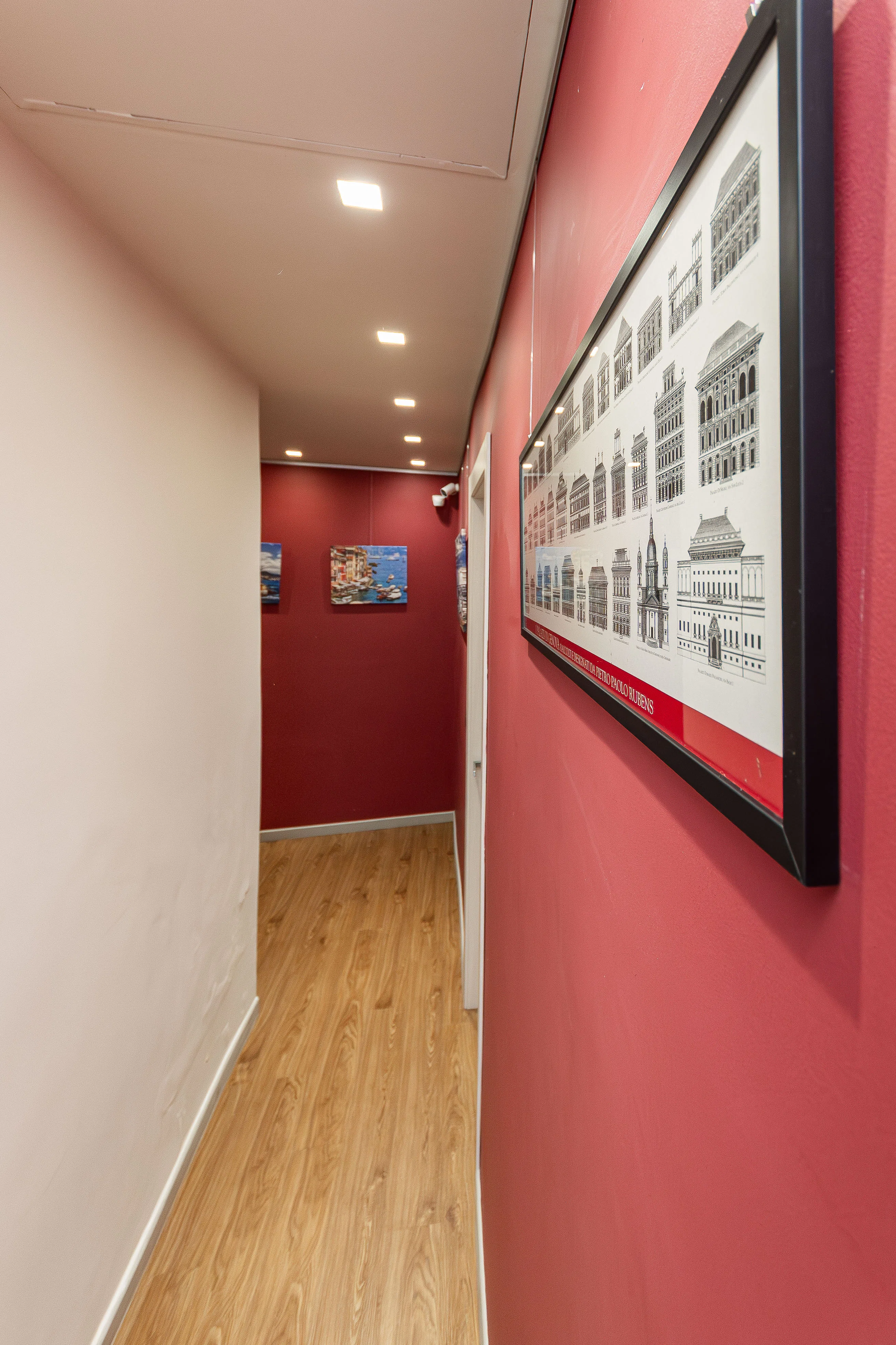 Flur zwischen den Einheiten